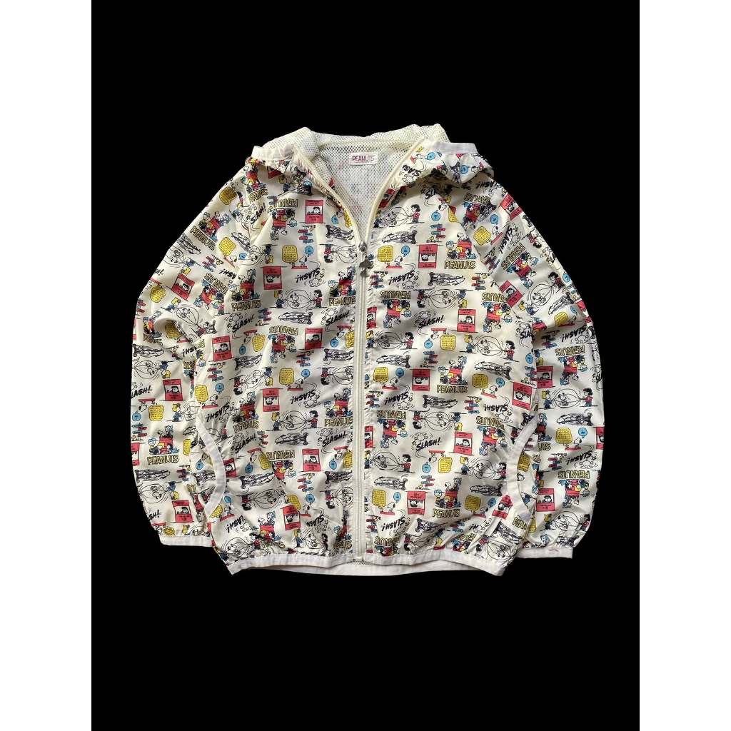 PEANUTS SNOOPY KIDS FULLPRINT WINDBREAKER JACKET | OUTERWEAR | BOCIL GEMOY