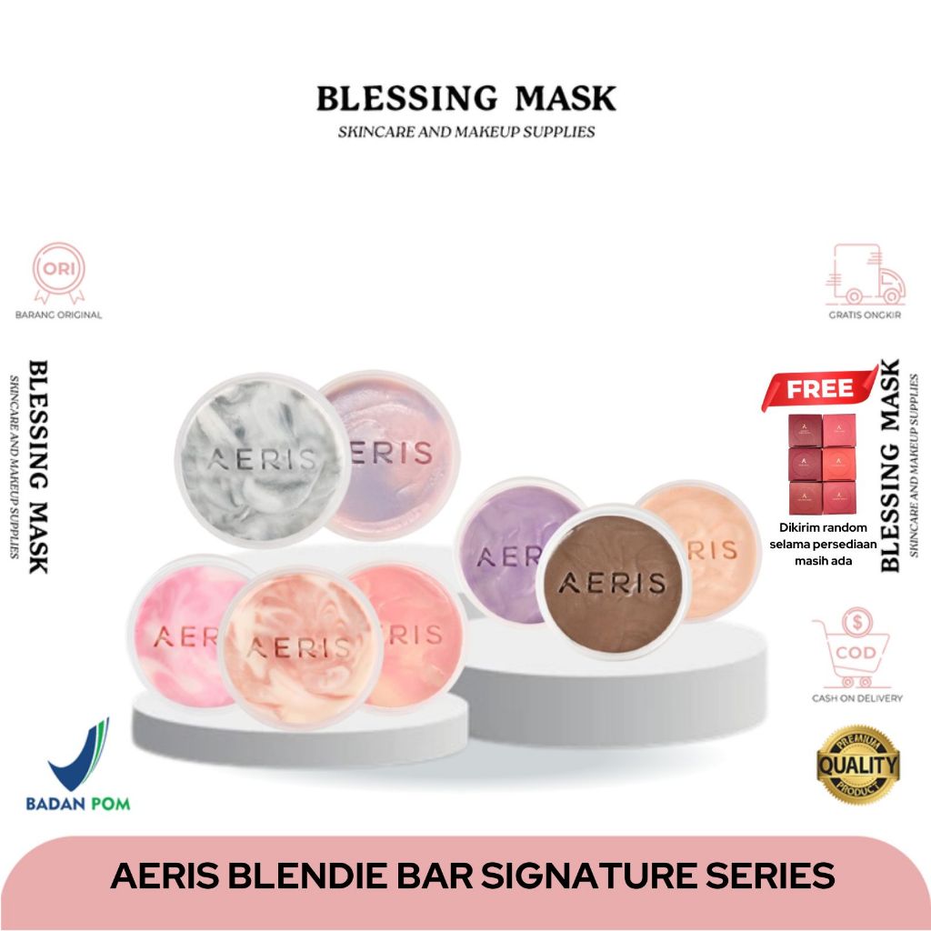 Aeris Beauté Blendie Bar Signature Series | Bar Soap Beauty Beaute | Sabun Cleanser Pembersih Kuas B
