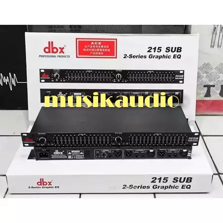 EQUALIZER DBX 215SUB /dbx 215 SUB / DBX215SUB PLUS SUBWOOFER