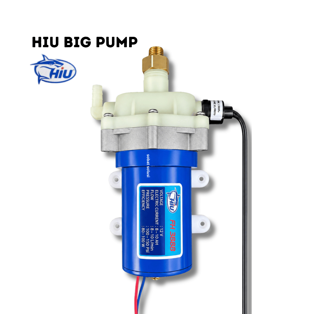 POMPA DC HIU DINAMO SPRAYER BIG PUMP HIU FH 3888 ORIGINAL Upgrade Jumbo