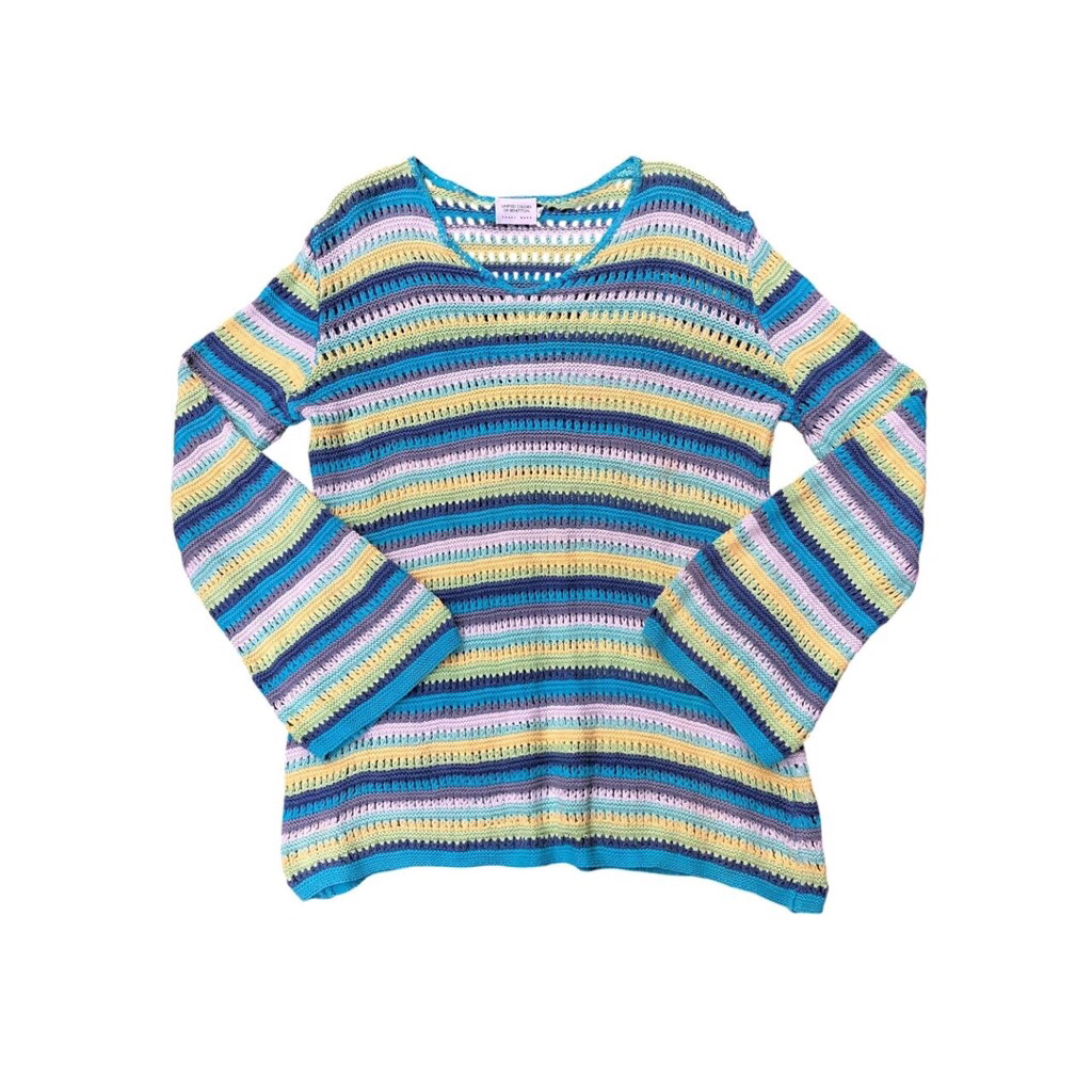 Benetton Fistnet Knit Sweater