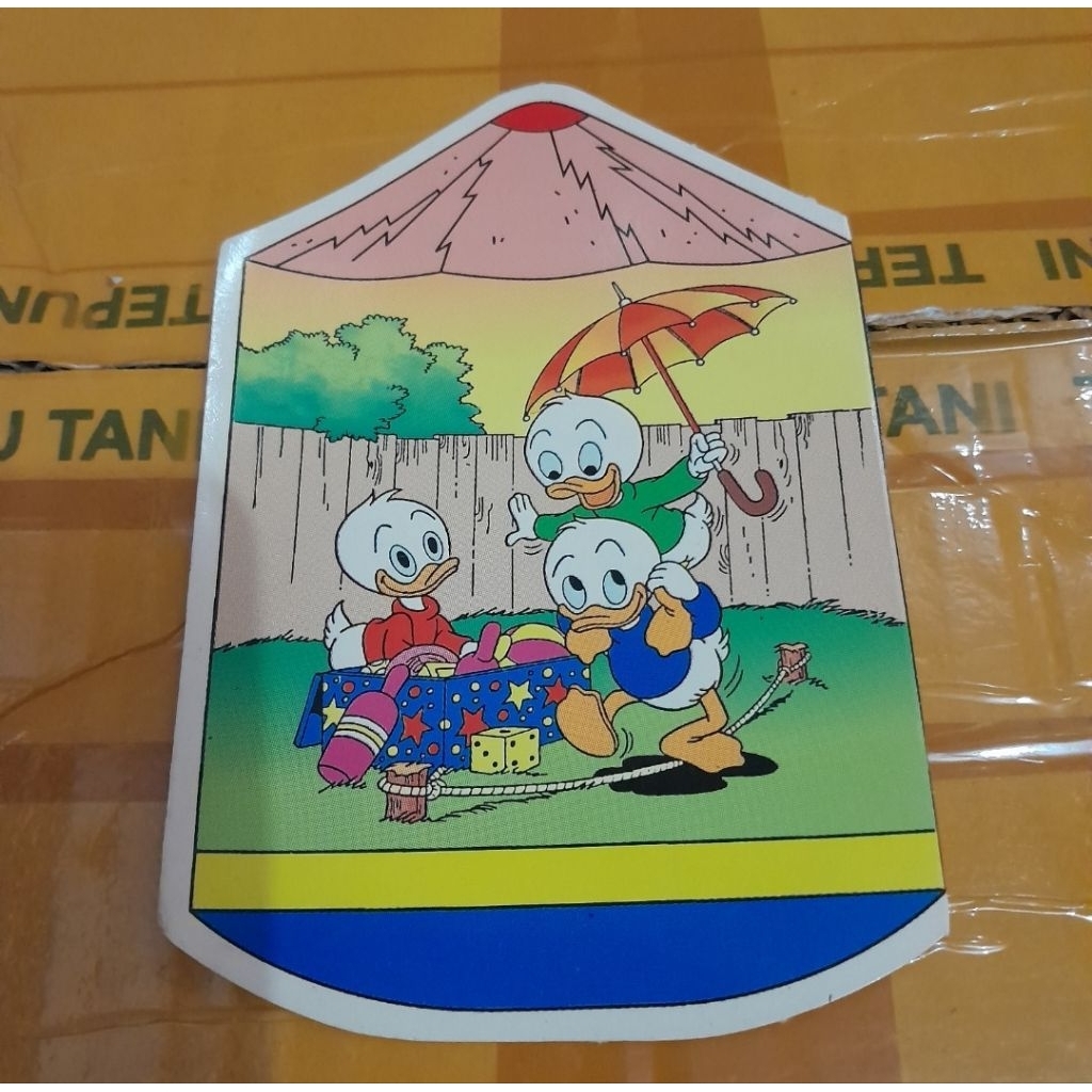Kartu Kalender September 1993 Donal Bebek