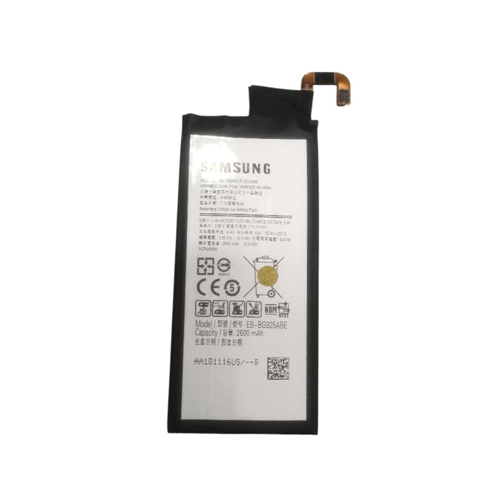 batrai samsung s6 edge eb-bg925abe seken kw rasa baru