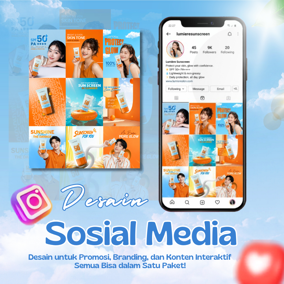 Jasa Desain Feed Instagram | Desain Konten Instagram Canva | Social Media Design Profesional
