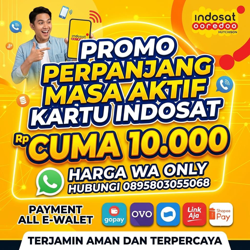 MASA AKTIF KARTU INDOSAT OOREDOO