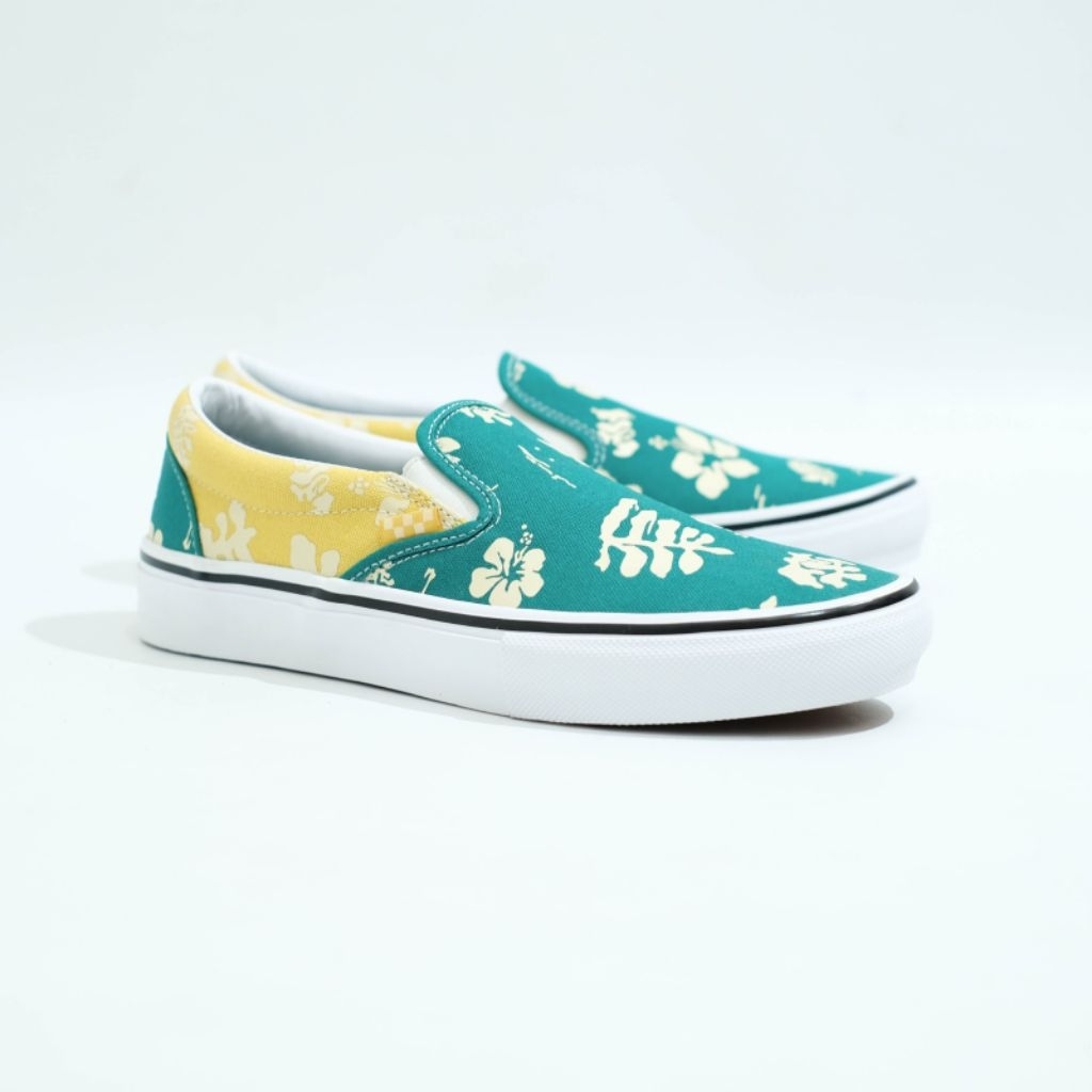 Vans Skate Slip-On Aloha Marine Gold