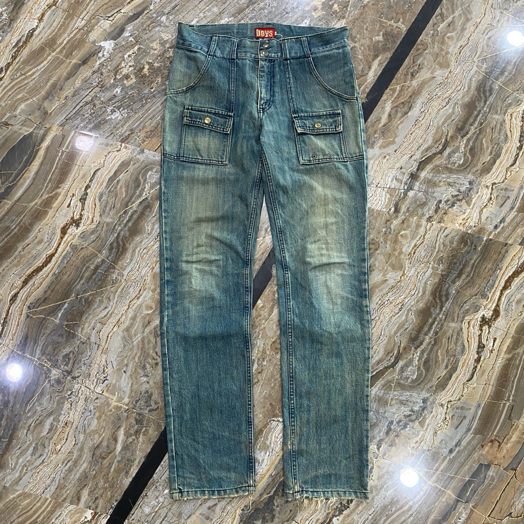 Batsu blue jeans japan straight fit
