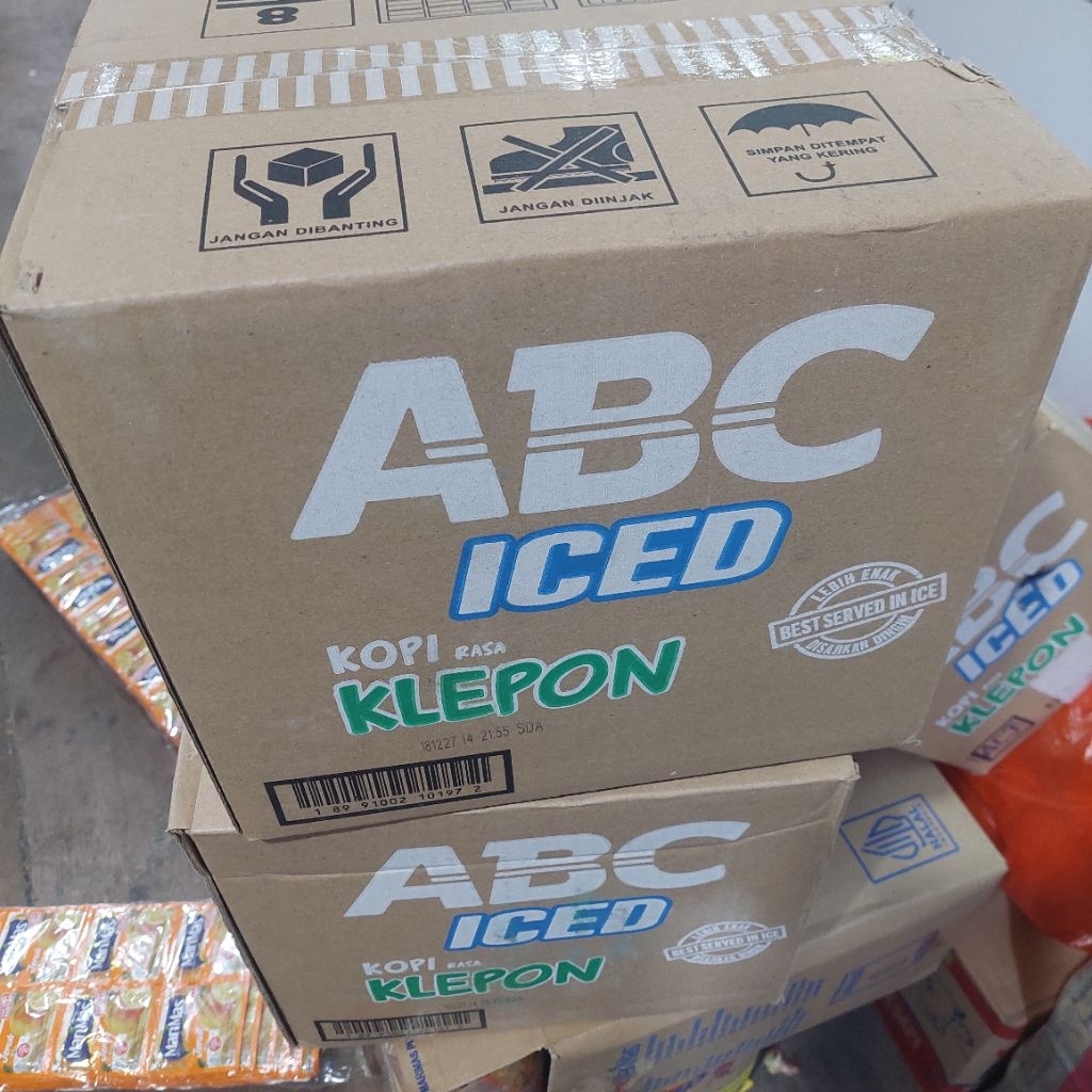 Kopi ABC Klepon Instan 10 Saset - 1 dus isi 12 renceng- Rasa Unik, Praktis, Halal