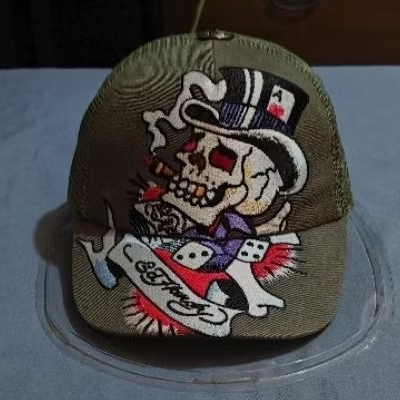 Topi EdHardy Trucker cap osfm, official tag original