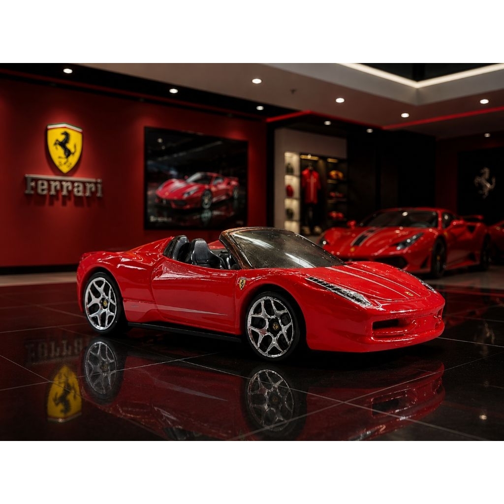 Hotwheels Ferrari 458 Spider loose