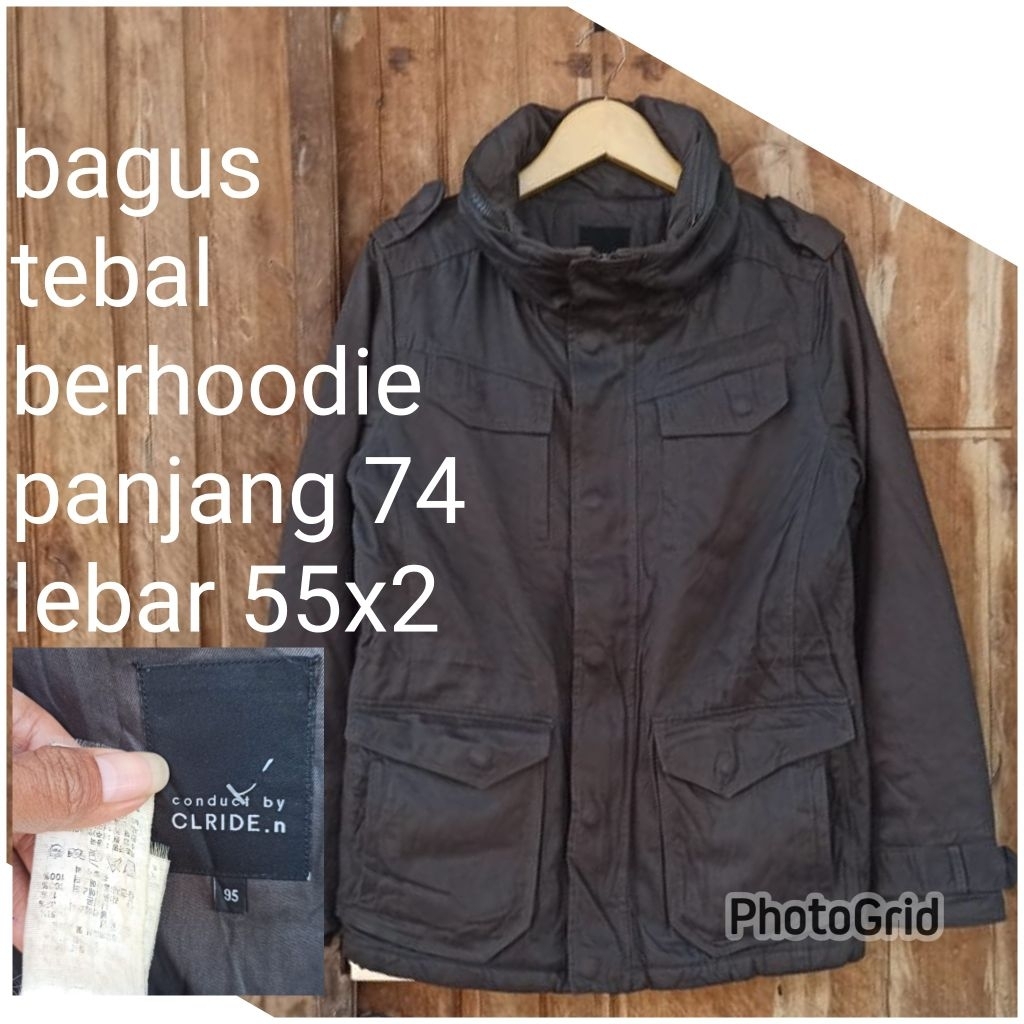 jaket parka army military m65 fashion hoodie cl ride