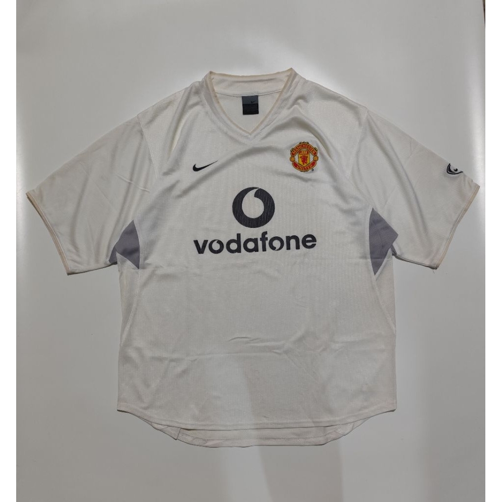 Vintage Jersey Nike Manchester United 2003-2004 Training Kit Vodafone