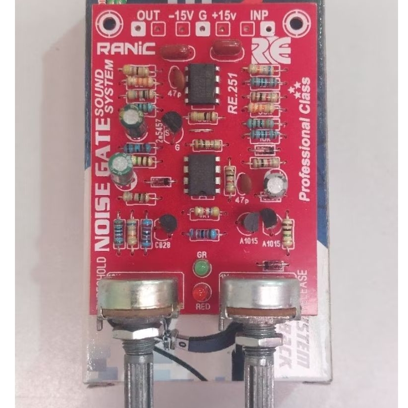 Kit Noise Gate Anti Feedback Microphone Feedback Destroyer