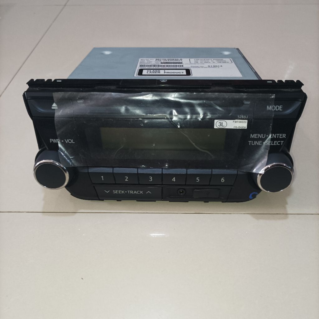 HEAD UNIT TOYOTA VIOS GEN 3 YARIS ALTIS 2015 ORIGINAL