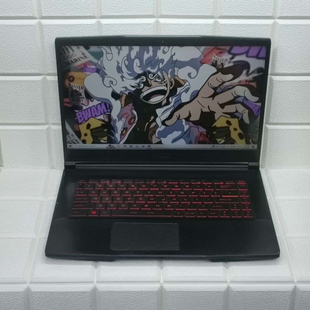 MSI GF63 THIN 10SCSR CORE i5-10200H GTX 1650 Ti 8gb/512gn