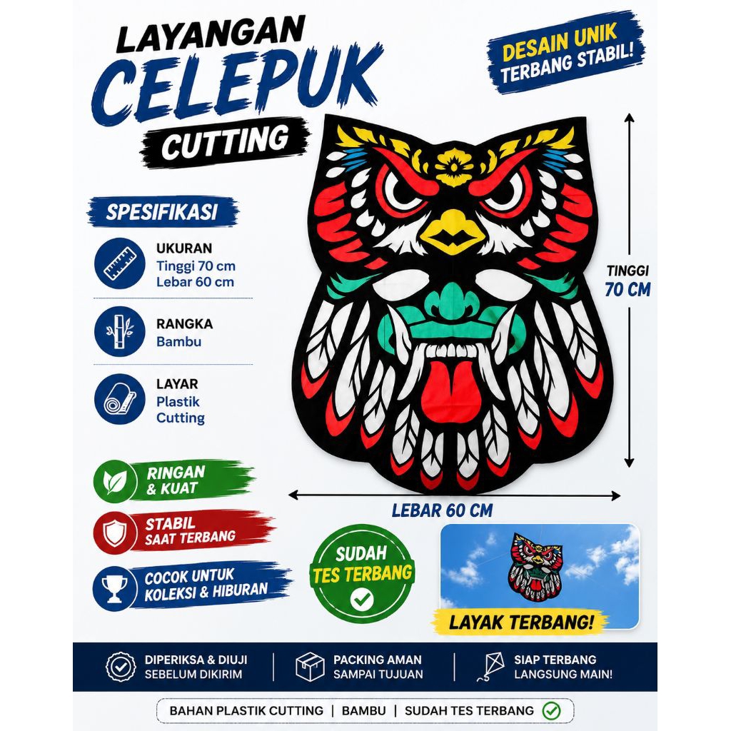 LAYANGAN CELEPUK CUTTING (001)