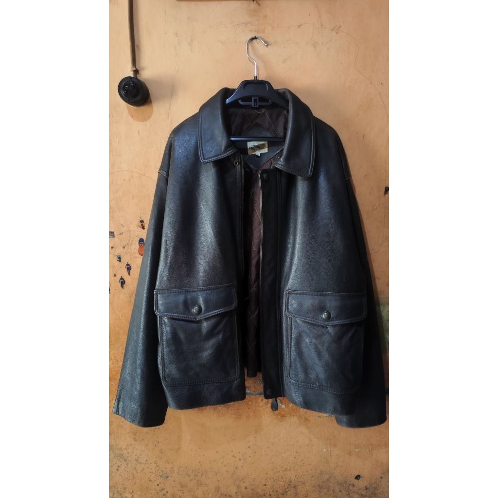 jaket kulit tebal nico boco kulit asli