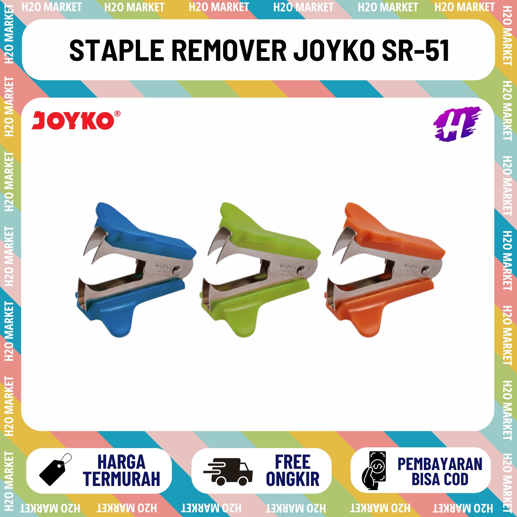 JOYKO Stapler Remover SR-51 Alat Pembuka Staples Joyko SR51