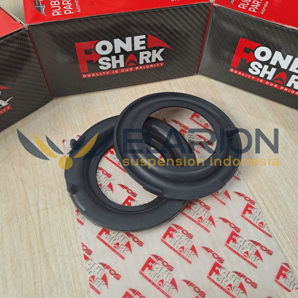 Karet Tatakan Per / Karet Bantalan Per Belakang Bawah F-One Shark FOS Toyota Agya / Ayla Original