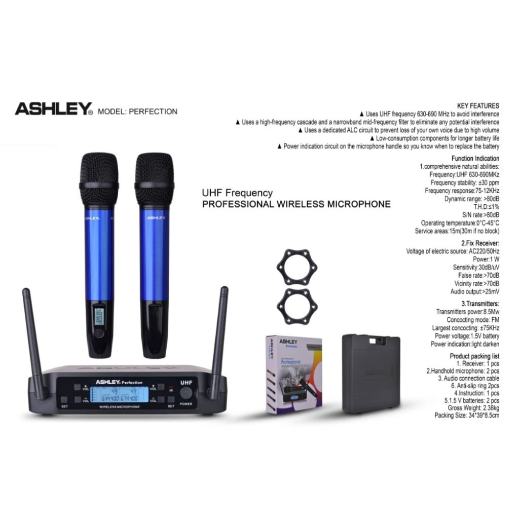 mic wireless ashley original ashley perfection MIC WIRELESS ASHLEY PERFECTION