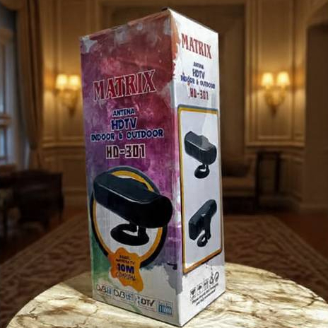 ANTENA TV DIGITAL HD 301 + BOOSTER HD301 MATRIX