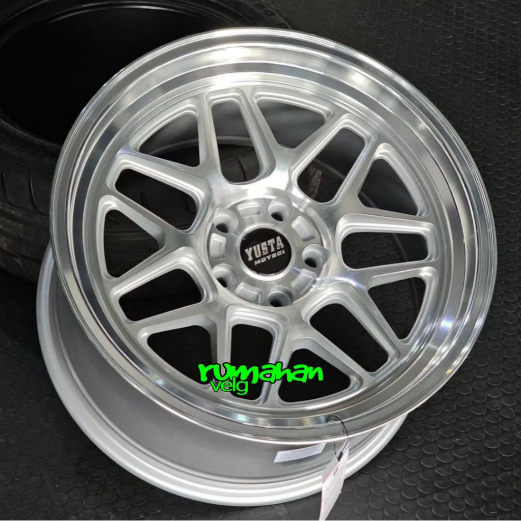velg racing MOTEGI YUSTA FLOW FORMING R18 lebar 9,5 pcd 5X114,3 et 22 mobil ring 18 pnp mobil r16 re