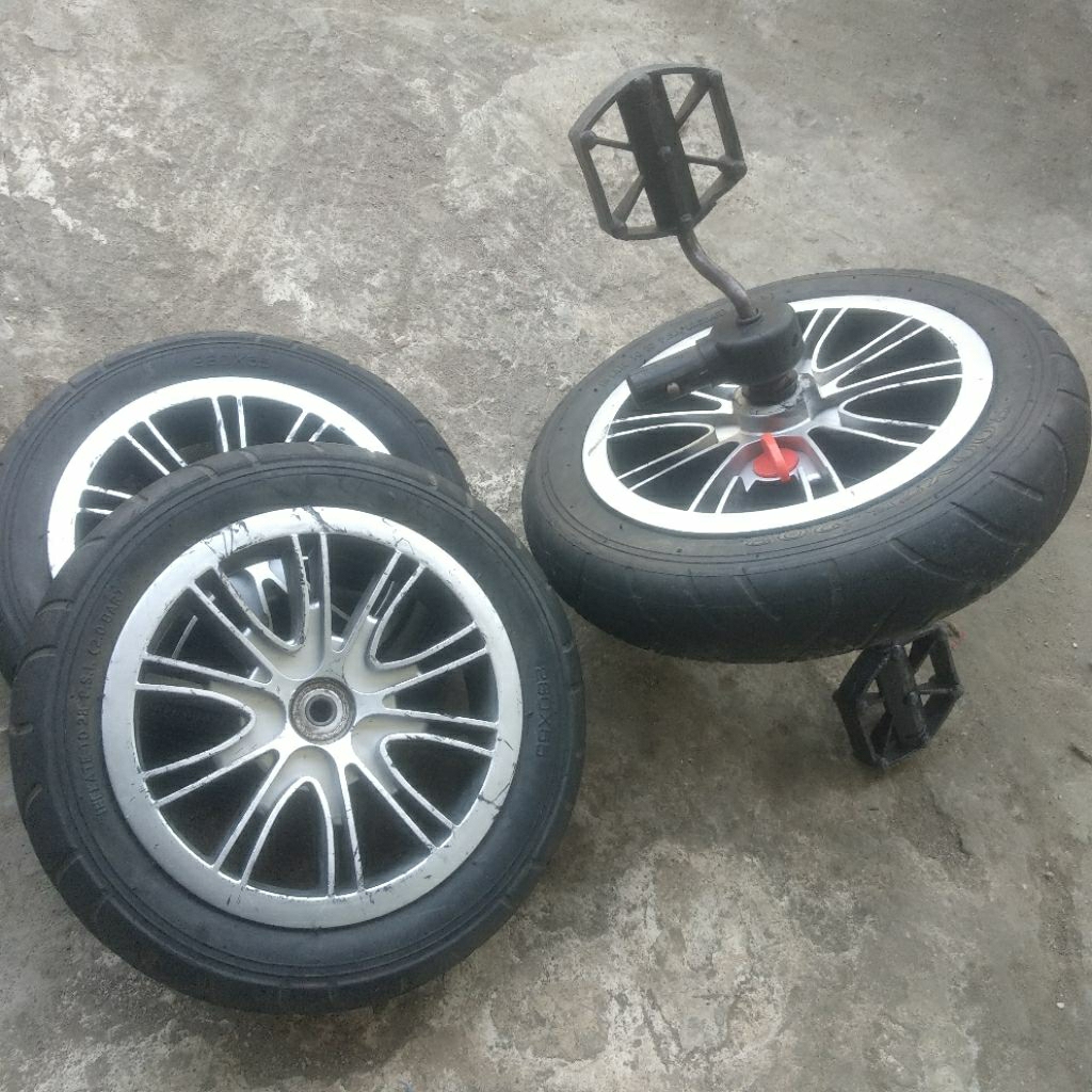 roda sepeda stroller pacific bekas original