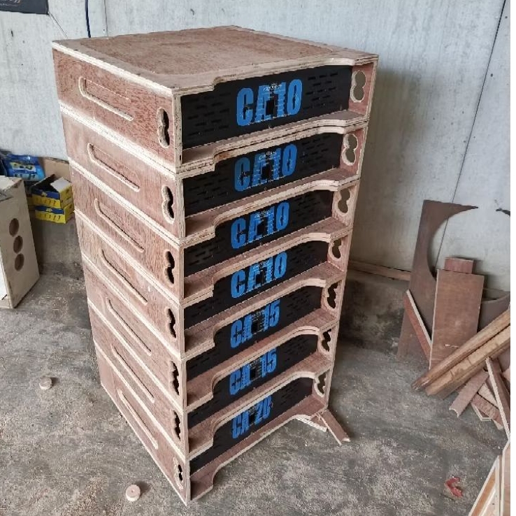 wadah power atau box power ca model build up  bahan 12 mili