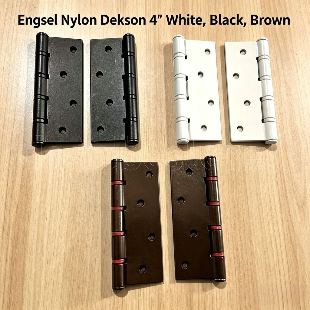Engsel Pintu  Nilon Dekson 4 inchi / 10 cm engsel hinges