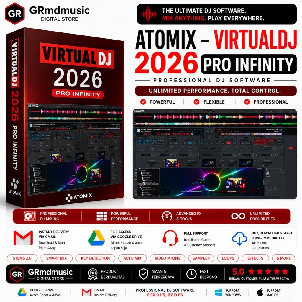 Atomix – VirtualDJ 2026 Pro Infinity 8.5.9295