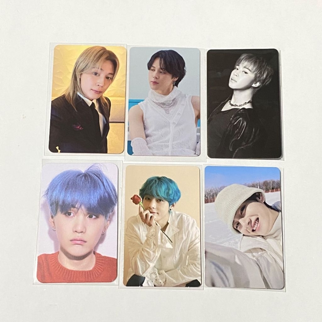 PC Photocard Suga Jimin Kim Taehyung V BTS Official