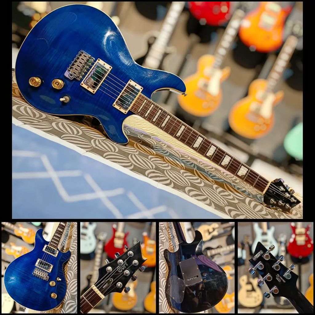 Cort M600T Bright Blue Like PRS