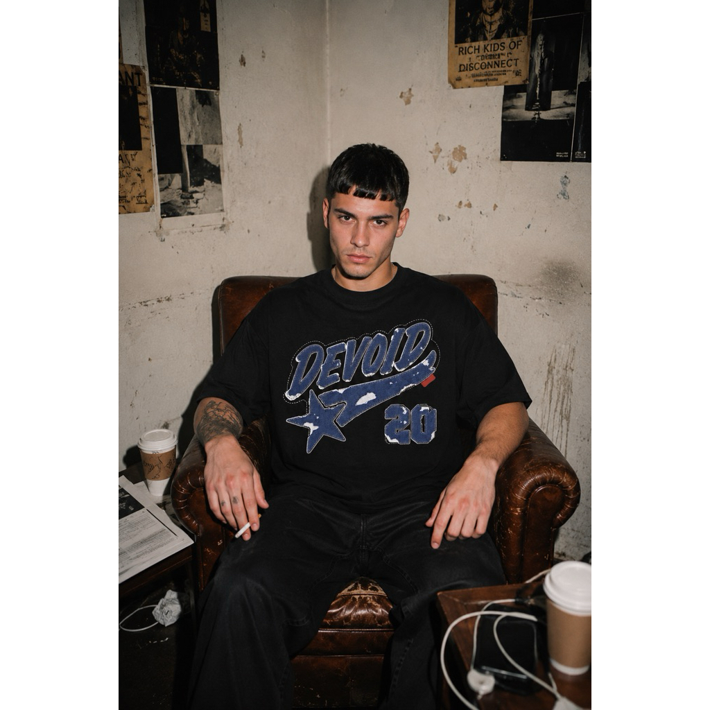 KAOS BOXY OVERSIZE DEVOID 005 16S UNISEX ORIGINAL