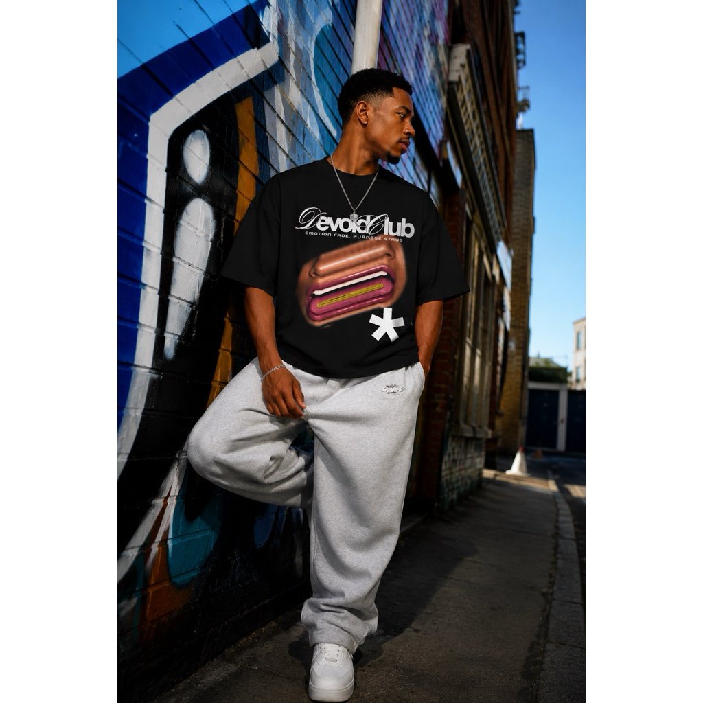 KAOS BOXY OVERSIZE DEVOID 008 16S UNISEX ORIGINAL
