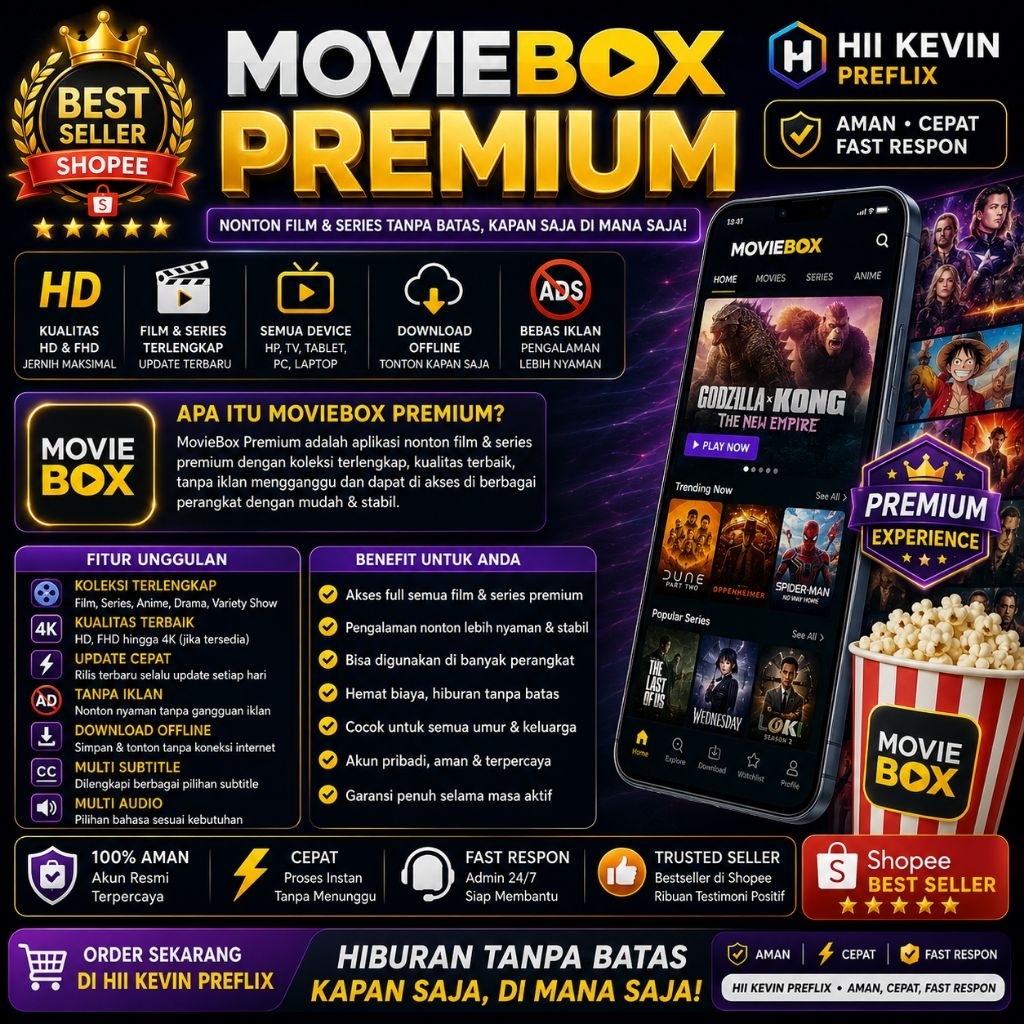 MOVIEBOX LIFETIME PREMIUM APLIKASI FILM DRAMA NOBAR