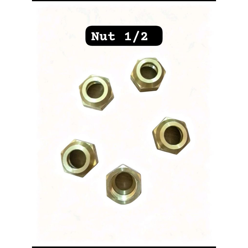NUT NEPEL AC 1/2 | NUT NEPEL  PIPA AC | NUT AC