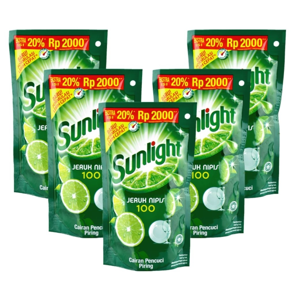 Sunlight Jeruk Nipis 1/2 Dus (Isi 36) Kemasan 100/105ml 2000