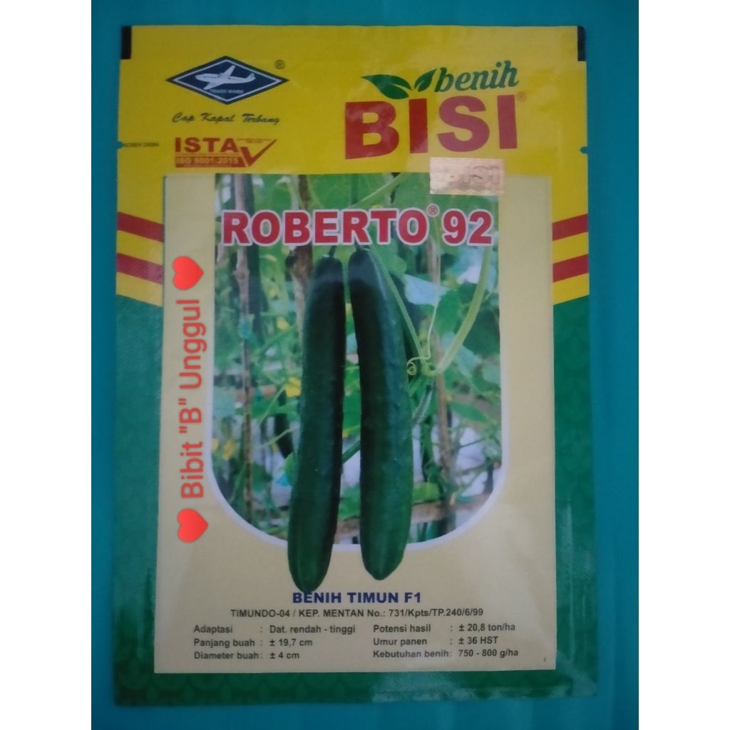 Benih Timun Jepang F1 Roberto 92 (10 gram)