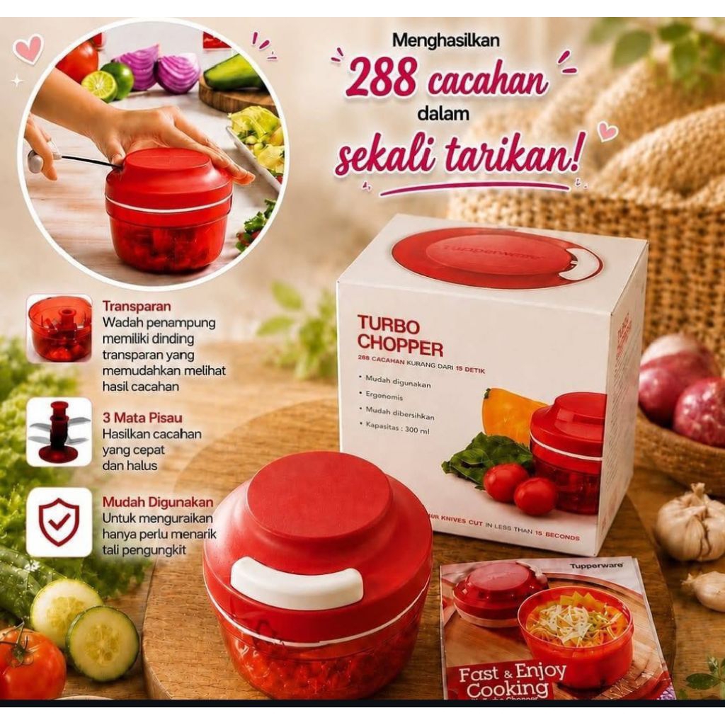TUPPERWARE TURBO COPPER