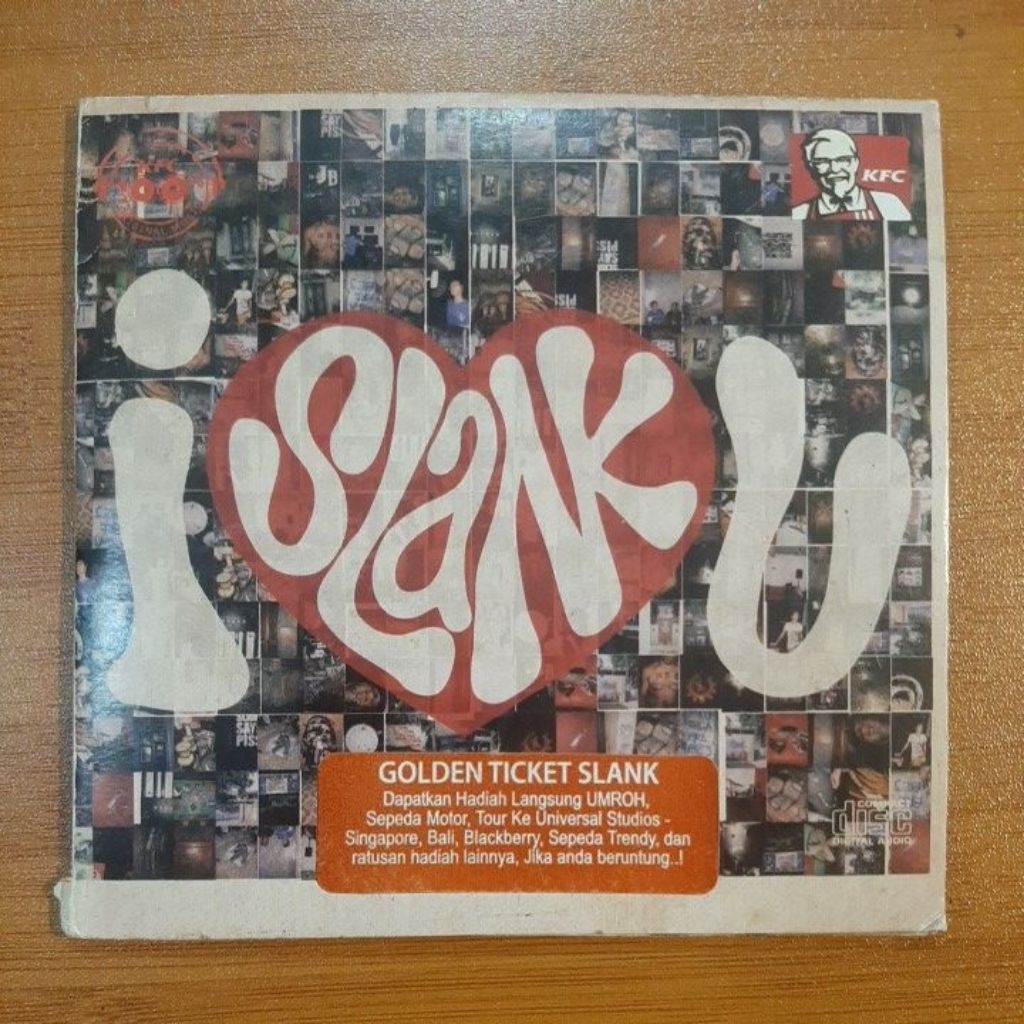 [ORIGINAL] CD Slank - I Slank U (Mini Album KFC Release 2012)