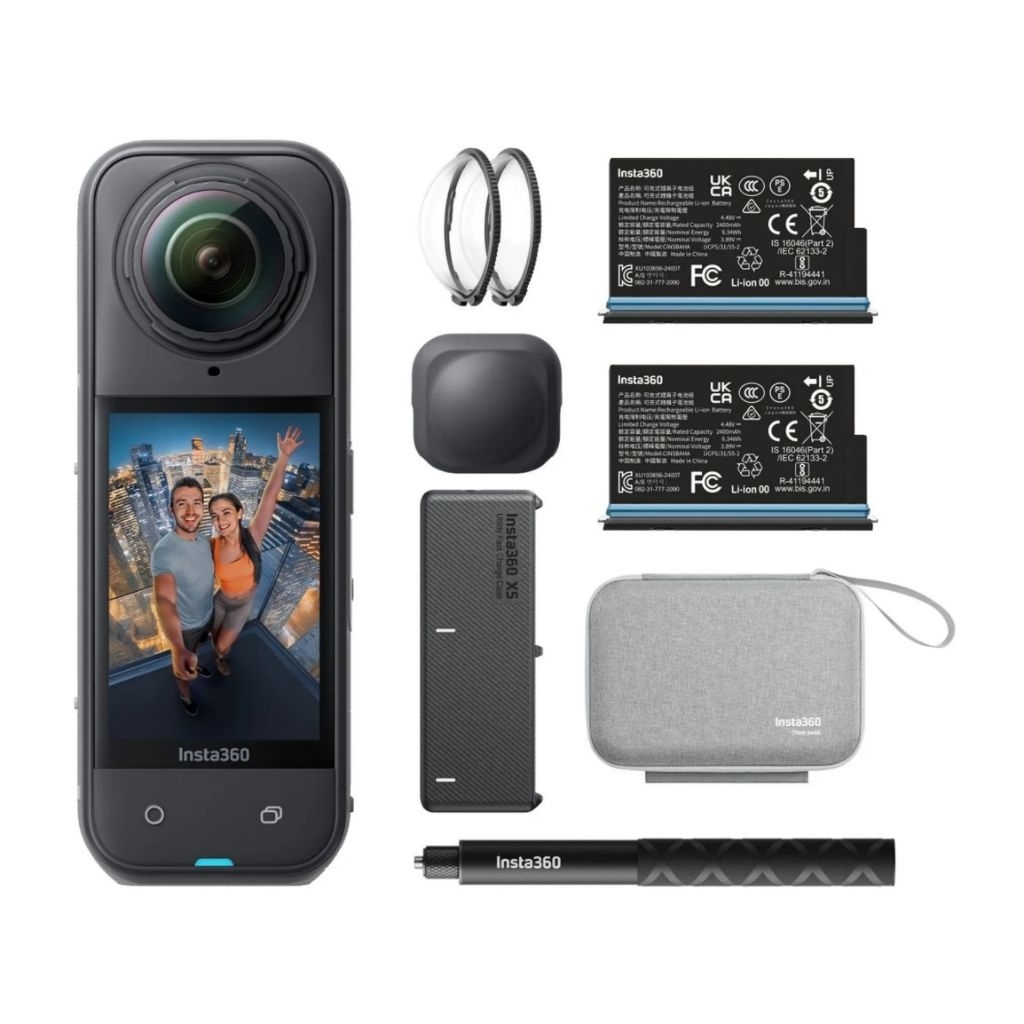 Insta360 X5 Essential 8K Insta 360 Action Camera / Insta 360 ONE X 5 Action Cam Garansi Resmi Denka