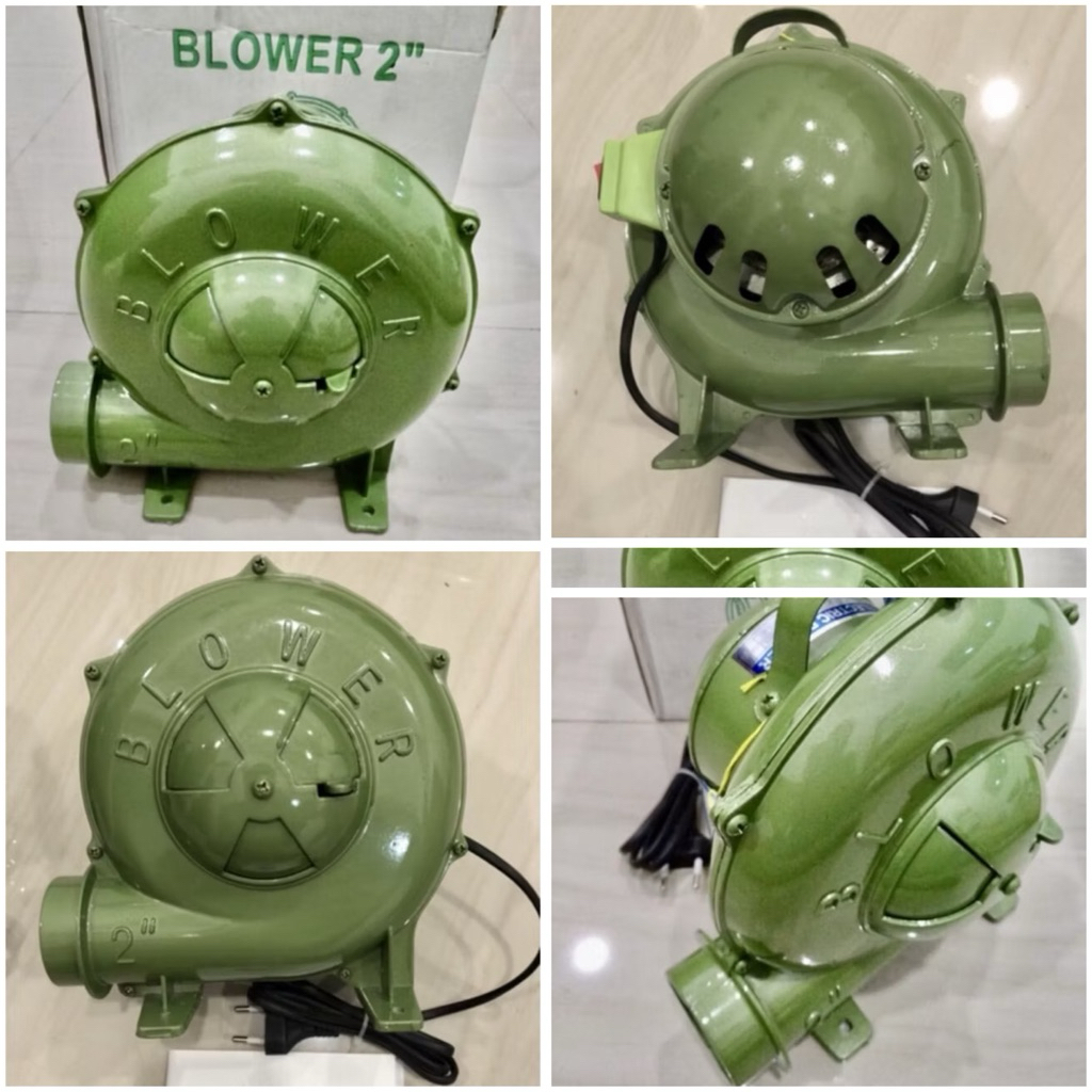 Electrik Blower udara 2 inci Pompa angin udara keong model mesin blower keong 2inci electric belower