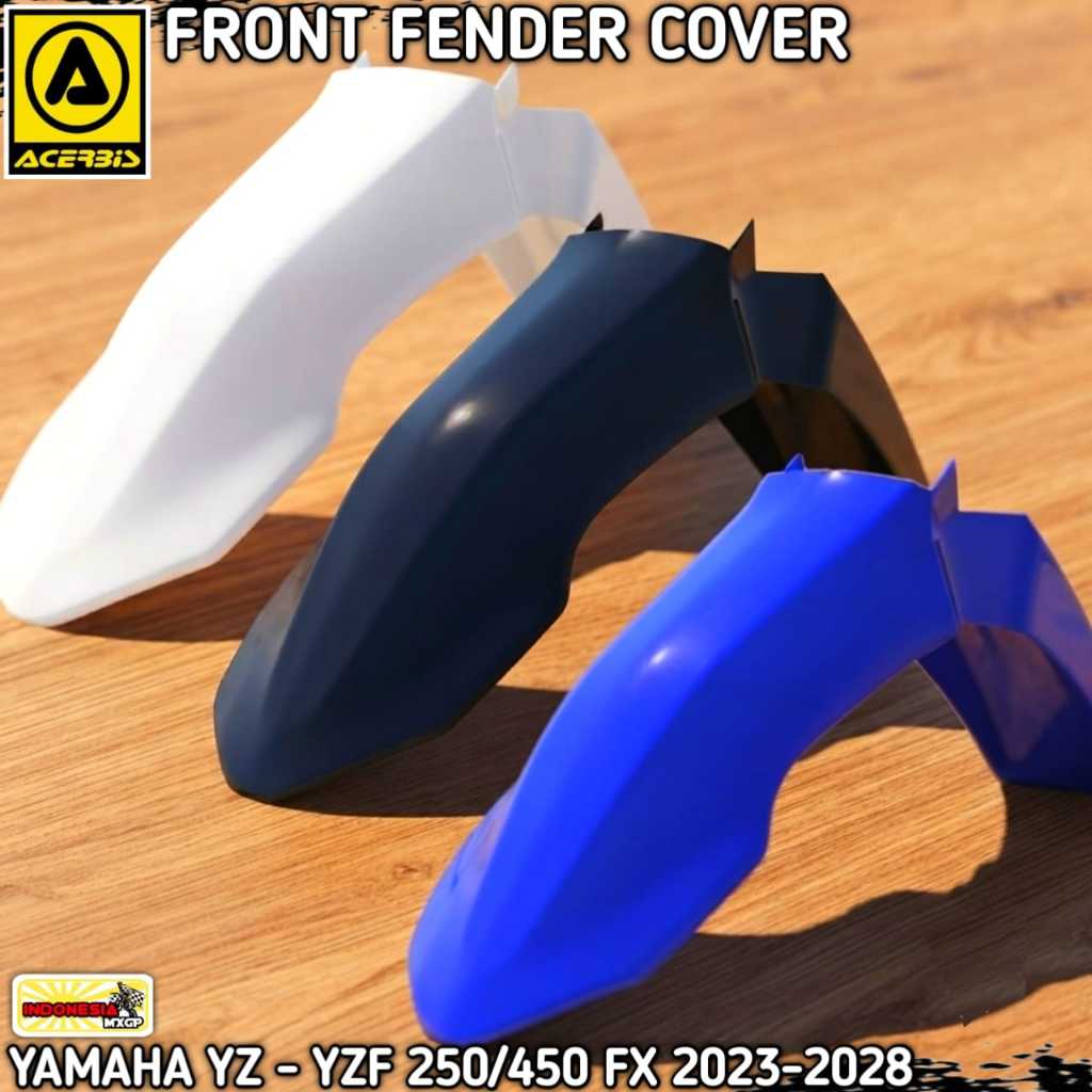 YAMAHA YZ - YZF 250 450 FX 2023 2024 2025 2026 2027 2028 - ACERBIS FRONT FENDER COVER - SPAKBOR DEPA