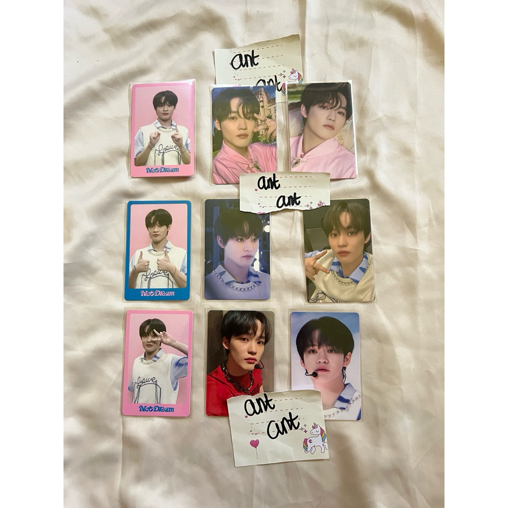 PHOTOCARD PC OFFICIAL CHENLE NCT DREAM DICON