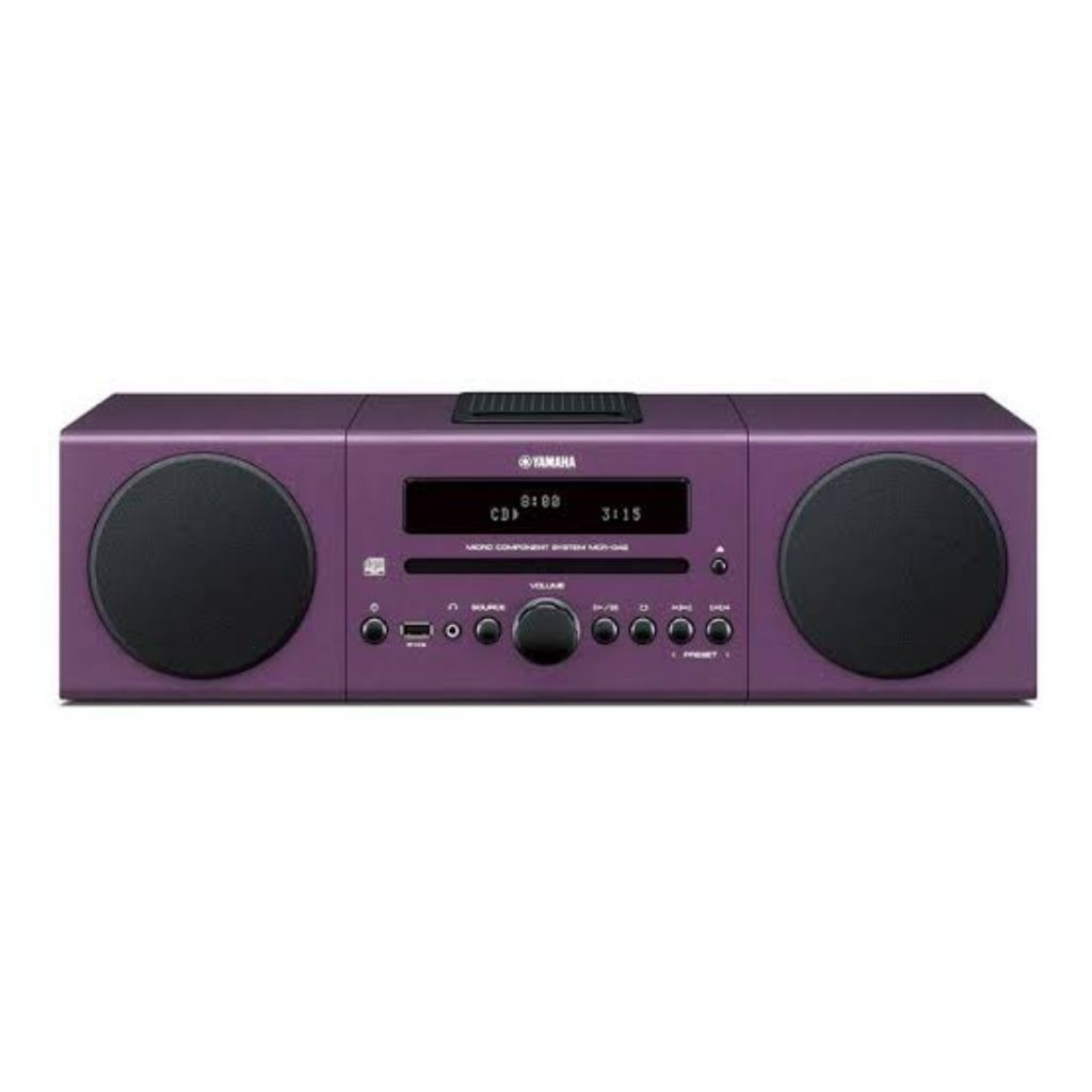 Yamaha MCR-042 Micro HiFi Purpple