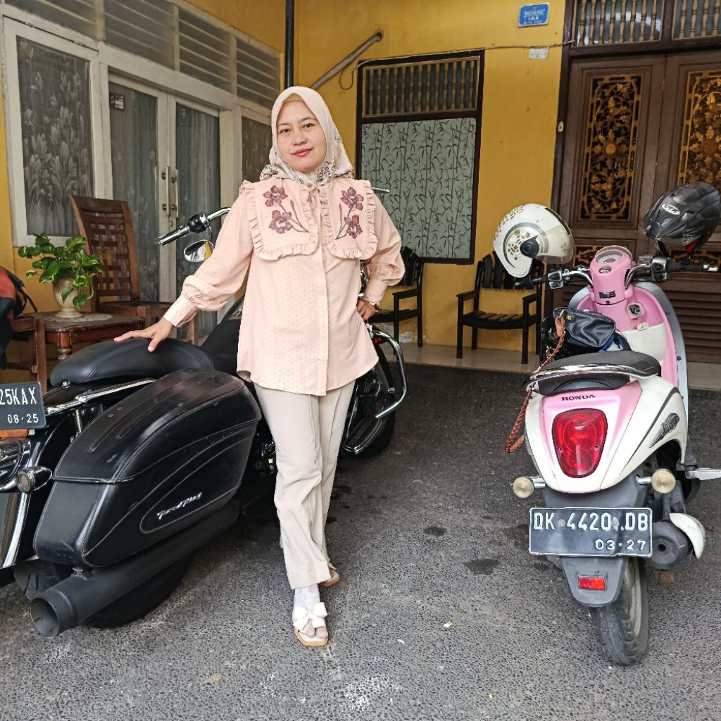 Aleza Shirt New with Tag Atasan BJ BS WK NaPus VZ ZS Shi Kamiidea Muda Mono Monogram