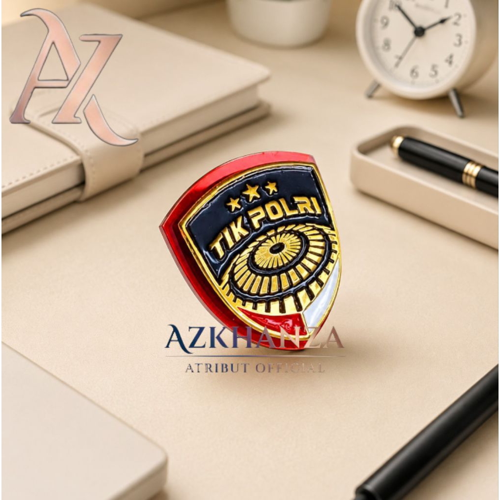 BROS PIN TIK POLRI TERLENGKAP PREMIUM LUXURY - PIN TIK POLRI