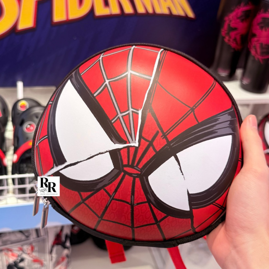Miniso x Marvel - Tas Sekolah / Tas Kartun / Marvel Spiderman Collection Ultra Light Safety Backpack