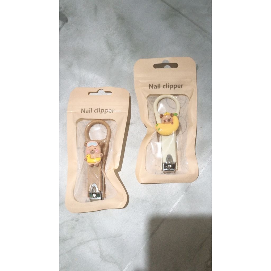 Gunting Kuku Capybara Dewasa / Anak-Anak Nail Clipper