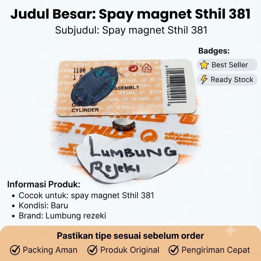 spay magnet ms 381 sthil